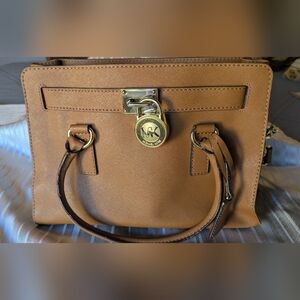 Michael Kors Brown Leather Satchel